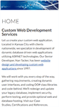 Mobile Screenshot of customwebdevelopmentservices.com